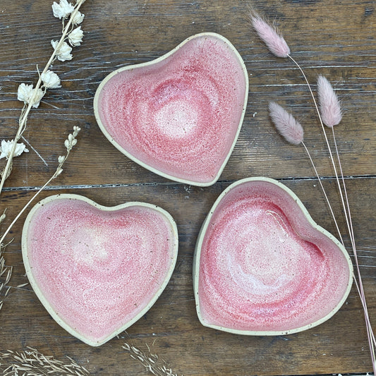 Hjerteskål (lyserød)