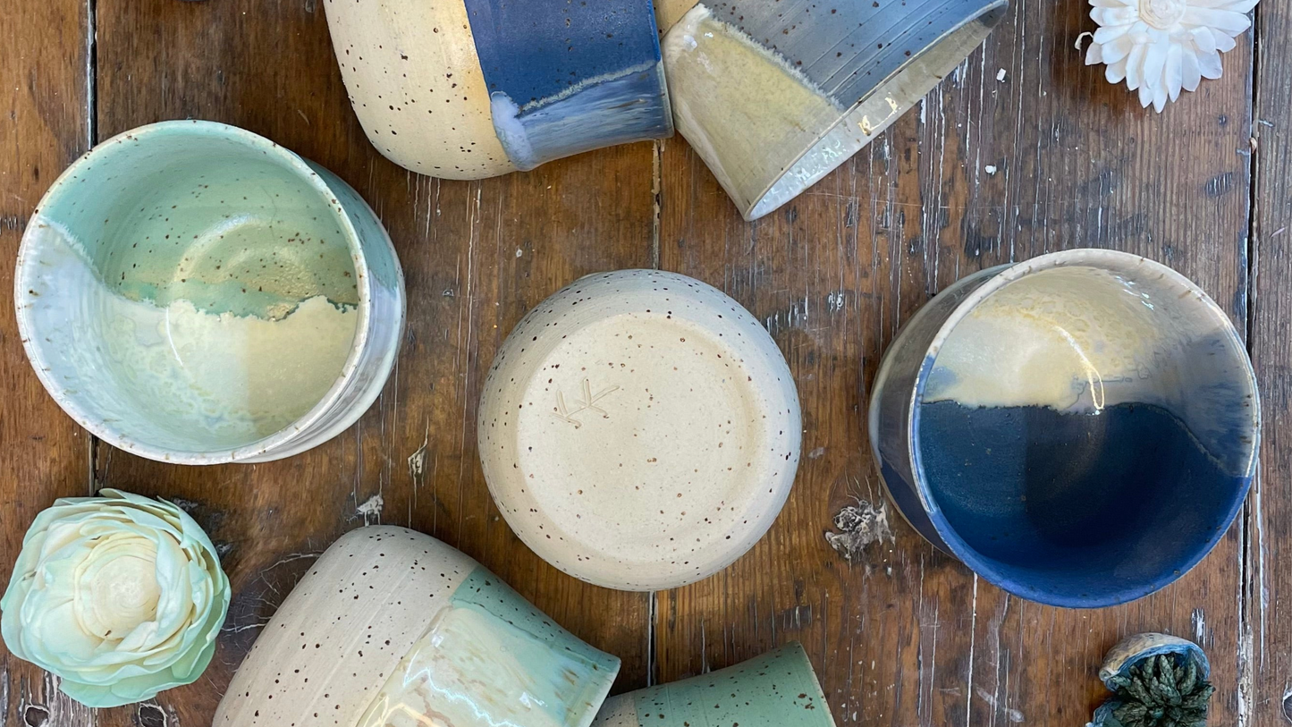 To-farvet krystalkop