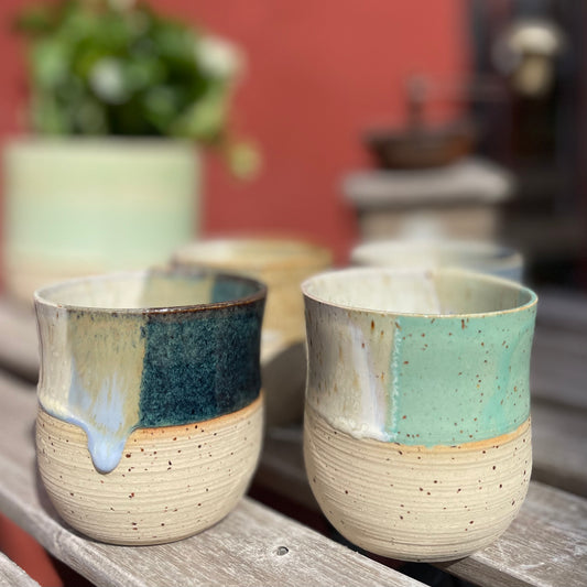 To-farvet krystalkop