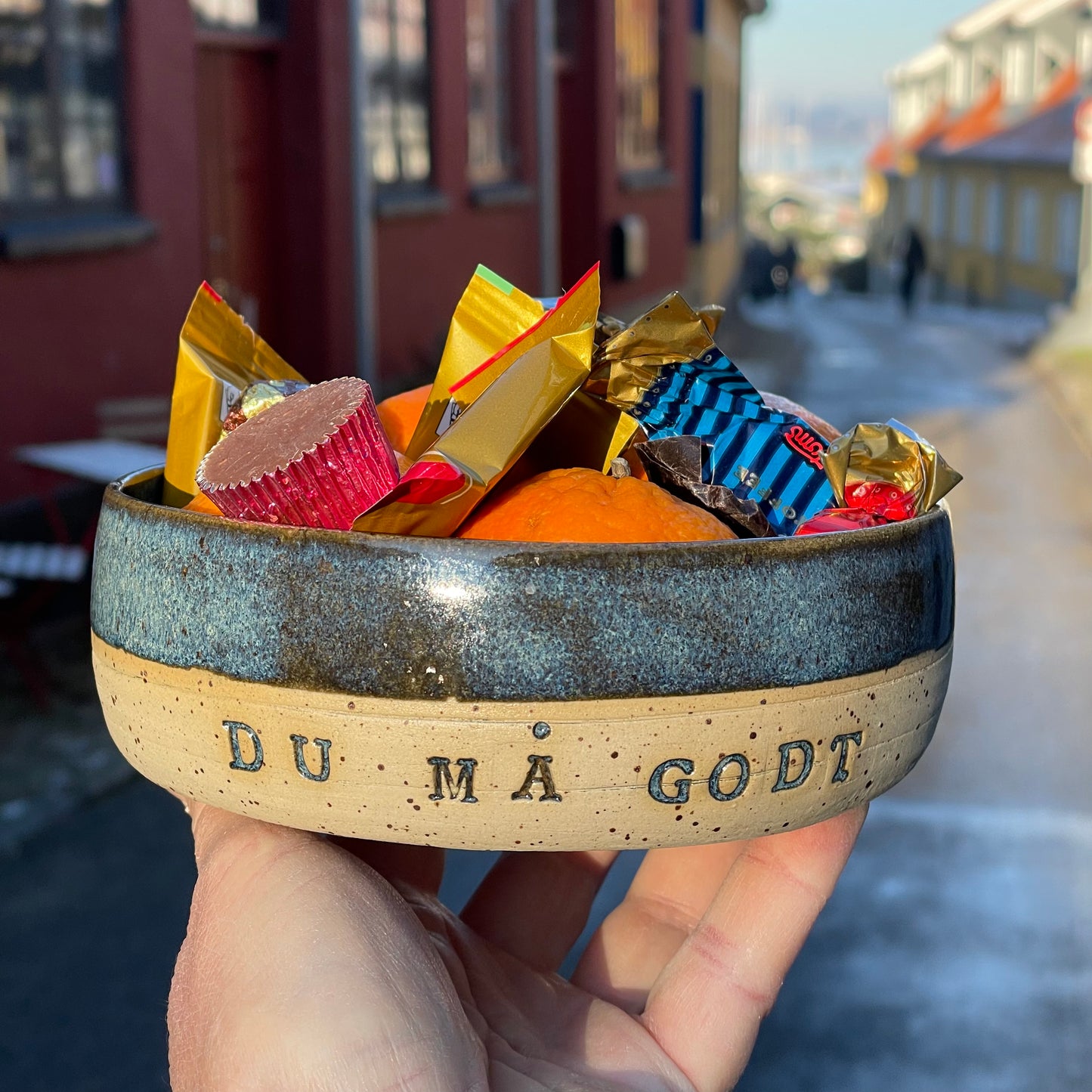 Skål - valgfri tekst (leveringstid)