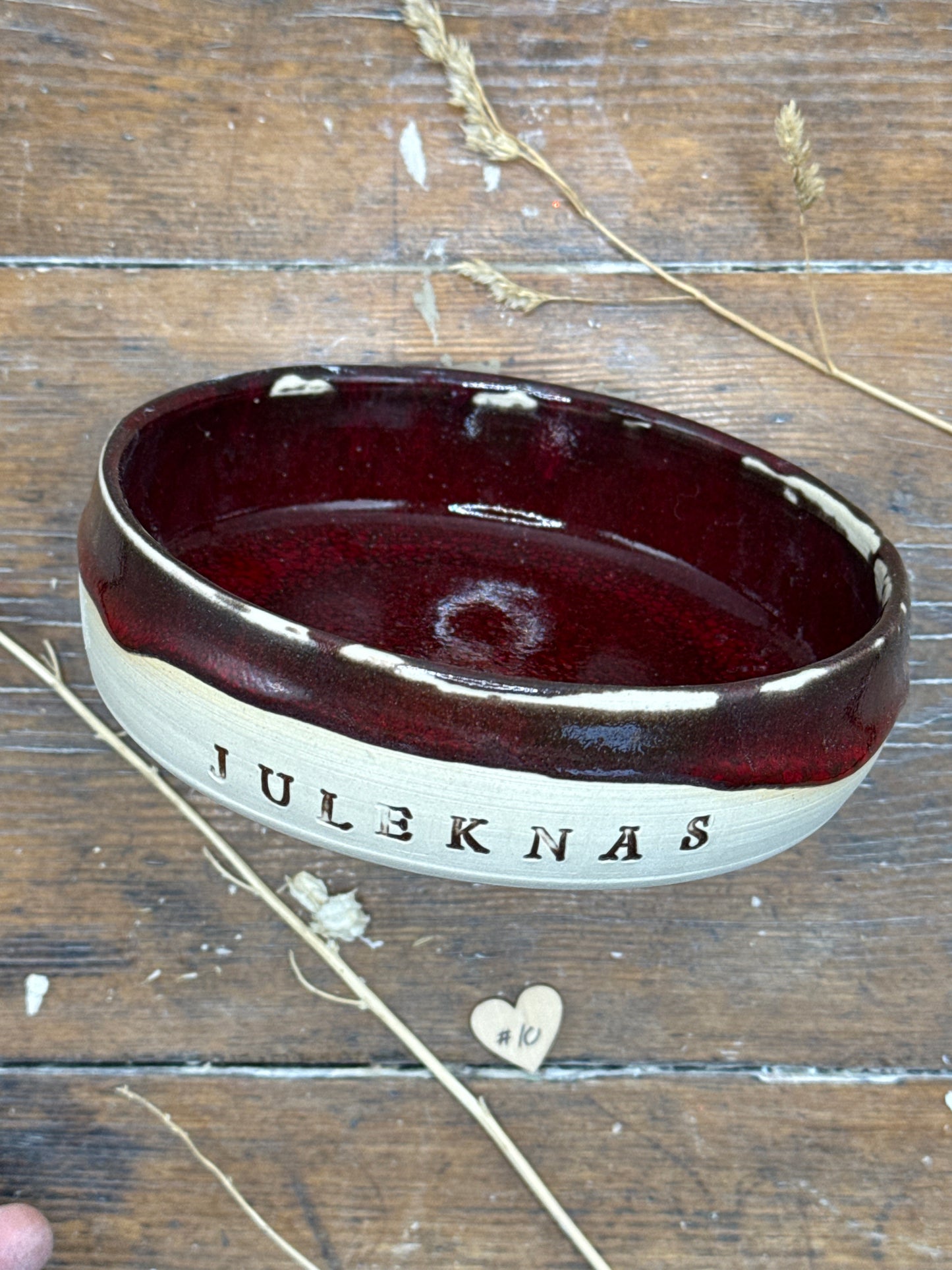 Skål/fad - Juleknas eller Juleguf