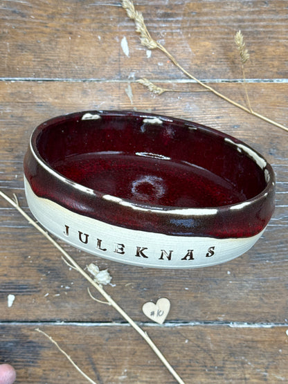 Skål/fad - Juleknas eller Juleguf