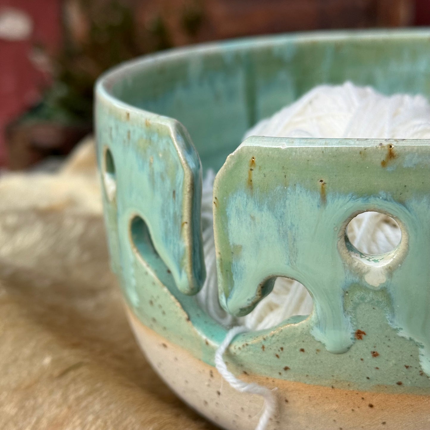 #1 Garn- og strikkeskål (XL)