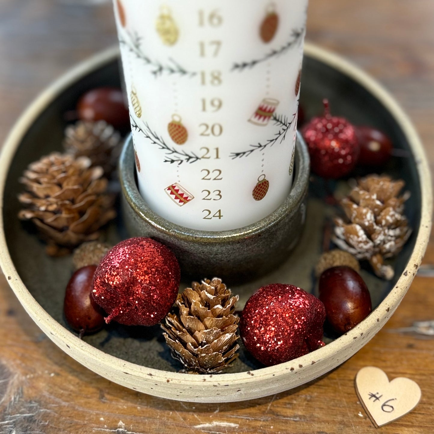 Lysestager til kalenderlys