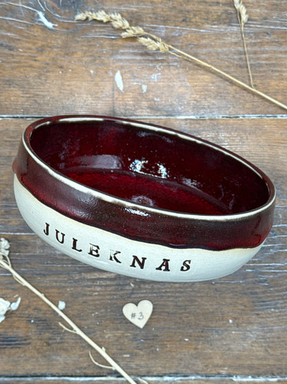 Skål/fad - Juleknas eller Juleguf