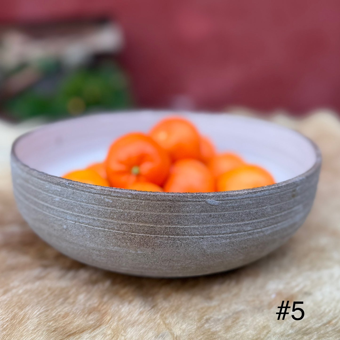 Fad/skål Nordic Winter