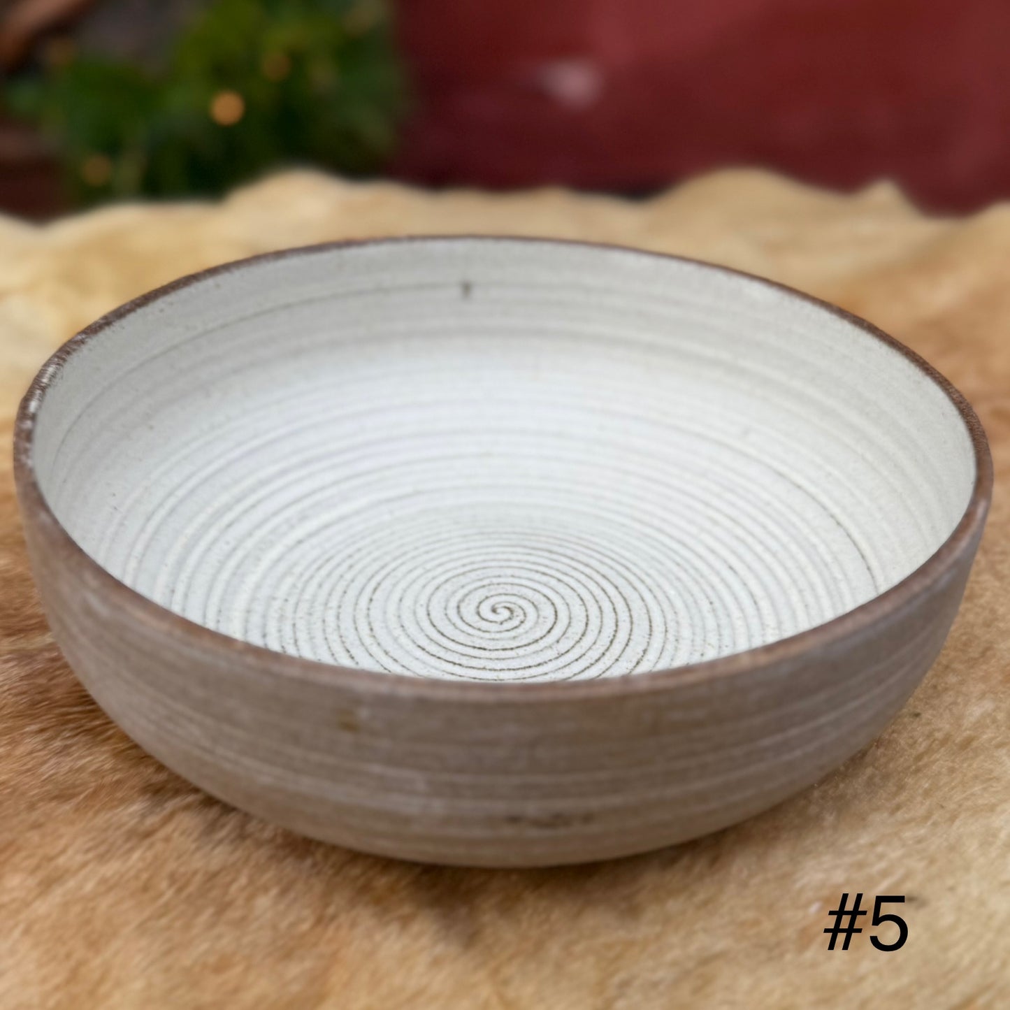 Fad/skål Nordic Winter