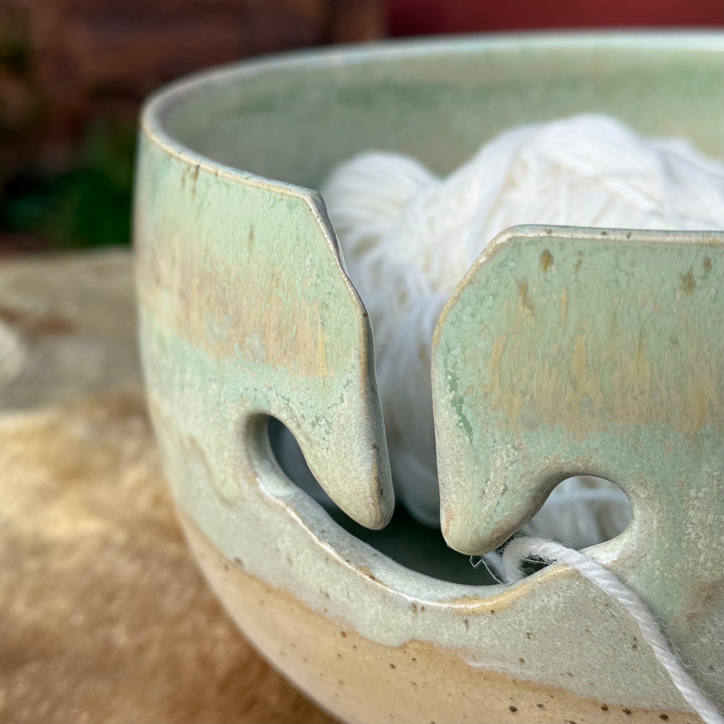 #6 Garn- og strikkeskål (XL) - 2. sort.