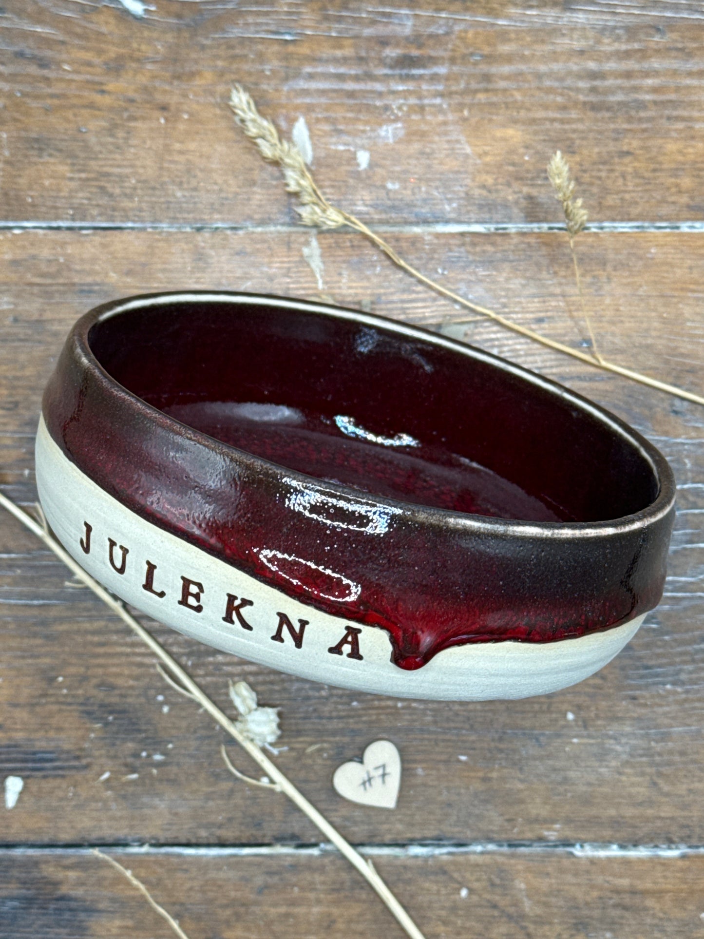 Skål/fad - Juleknas eller Juleguf