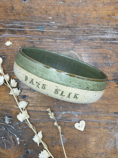 FARS SLIK skål