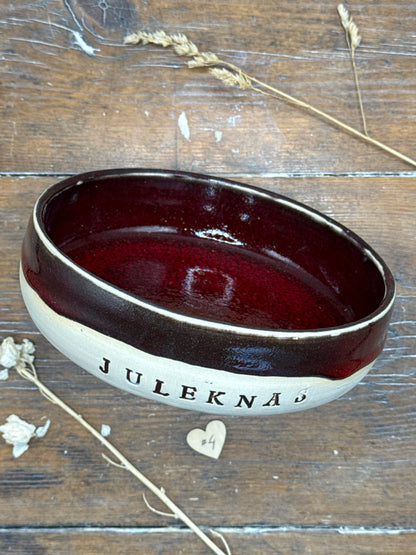 Skål/fad - Juleknas eller Juleguf