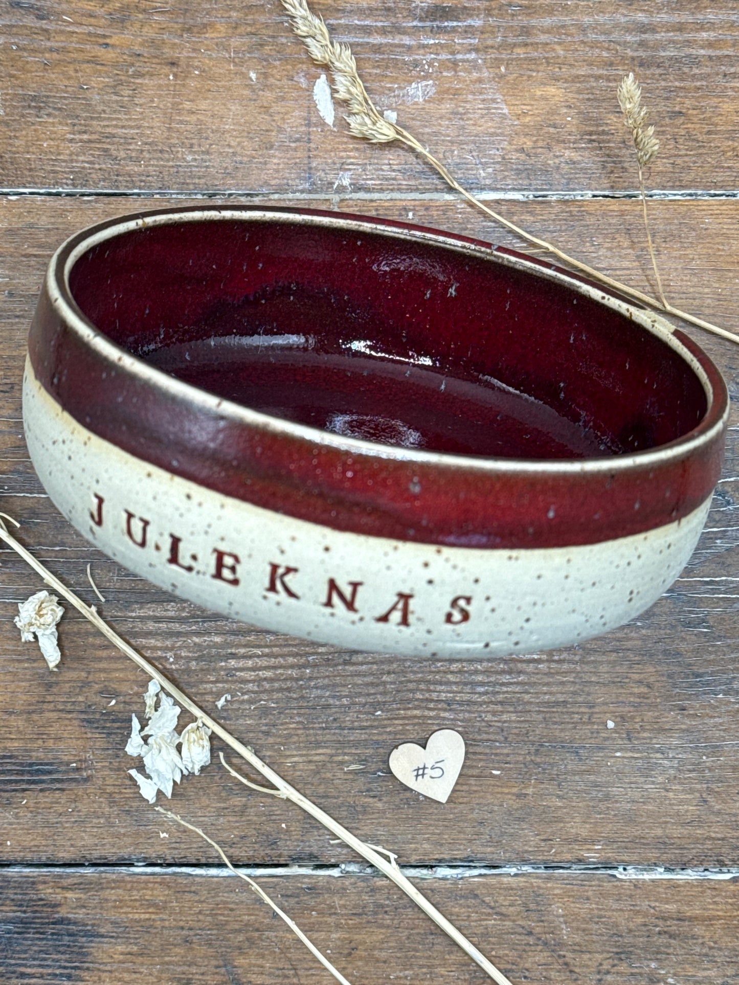 Skål/fad - Juleknas eller Juleguf