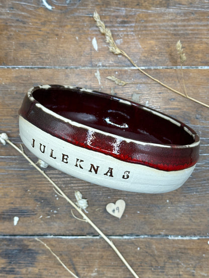 Skål/fad - Juleknas eller Juleguf