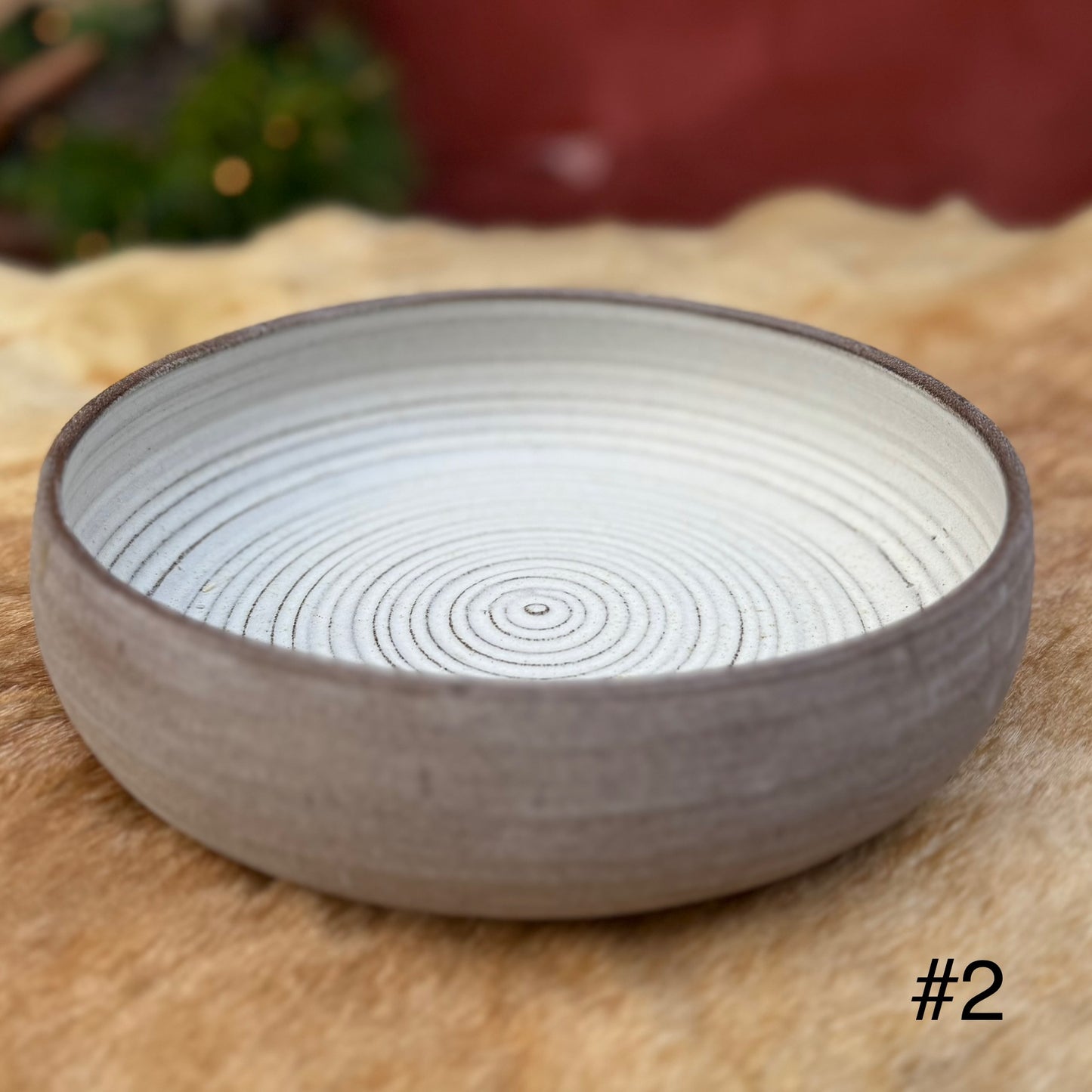 Fad/skål Nordic Winter