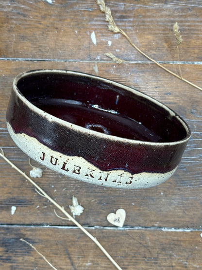 Skål/fad - Juleknas eller Juleguf