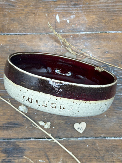 Skål/fad - Juleknas eller Juleguf