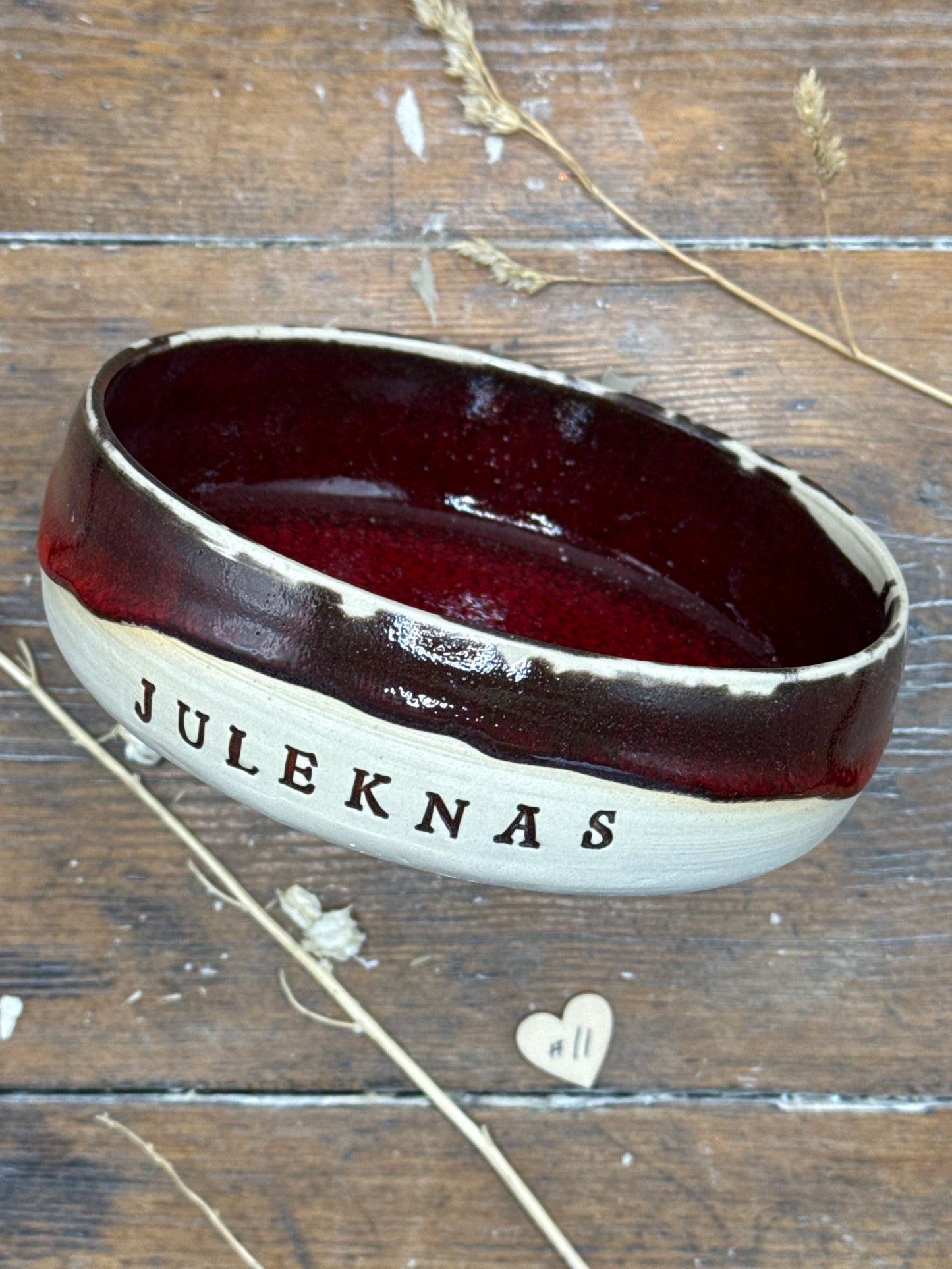 Skål/fad - Juleknas eller Juleguf