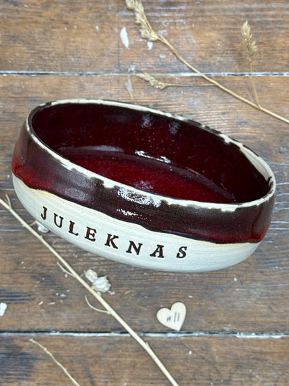 Skål/fad - Juleknas eller Juleguf