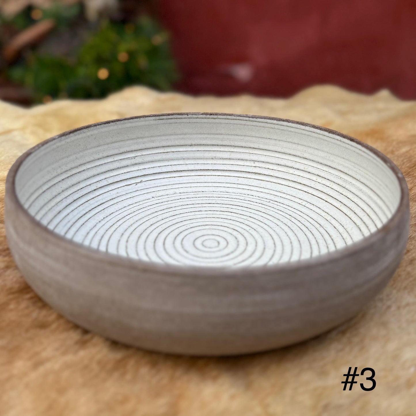 Fad/skål Nordic Winter