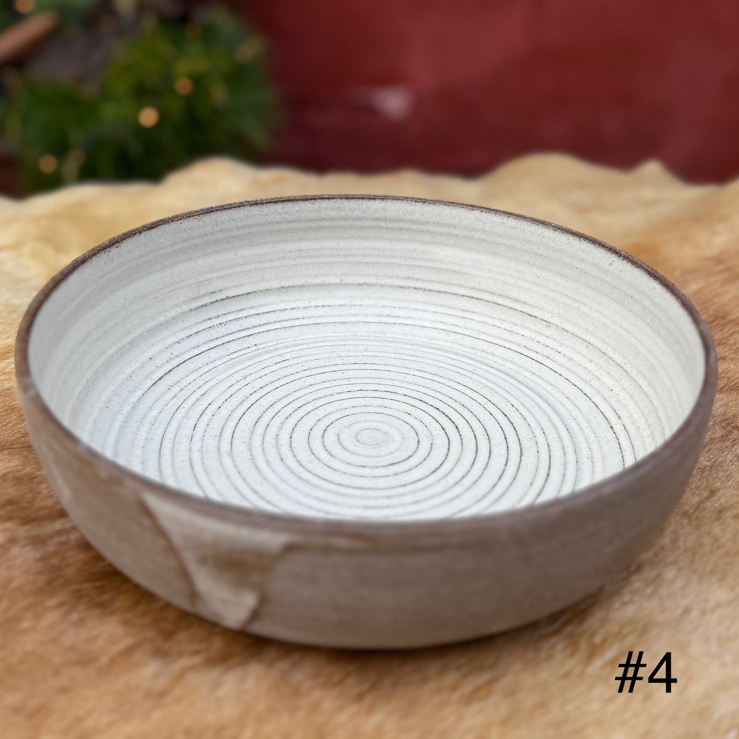 Fad/skål Nordic Winter