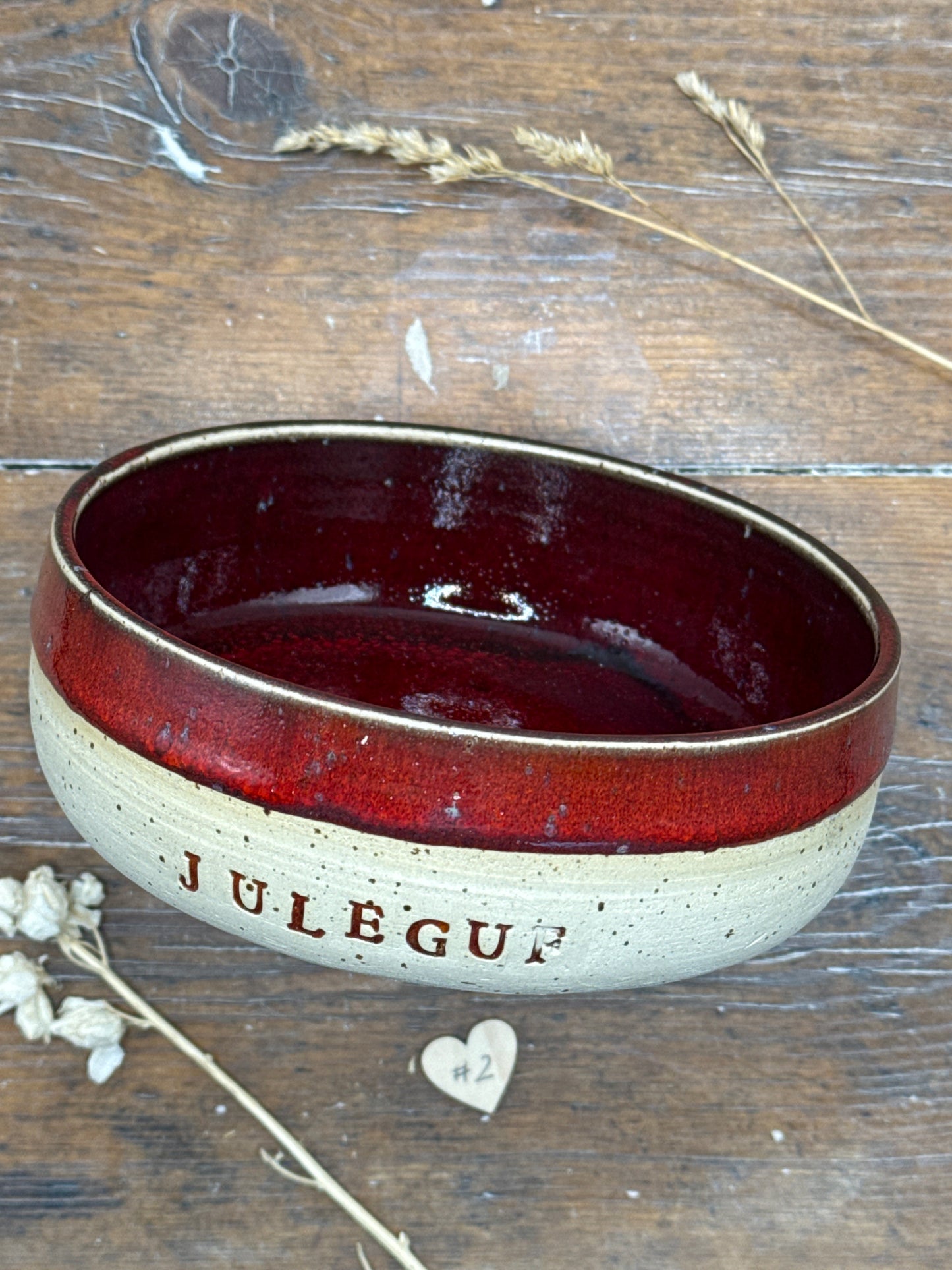 Skål/fad - Juleknas eller Juleguf